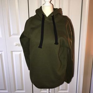Never worn army green sweatshirt!
